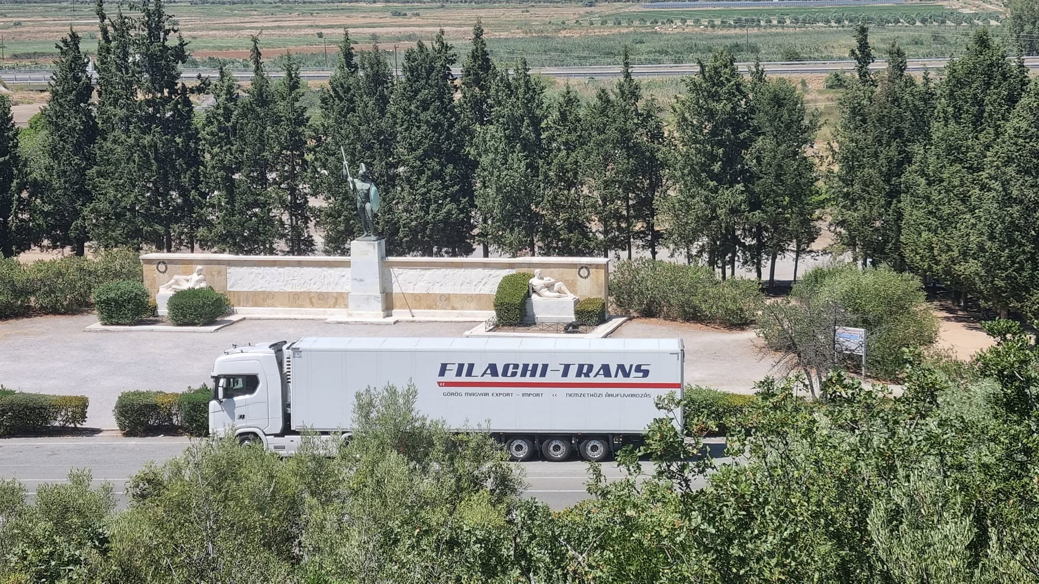 Filachi-Trans kamion Görögországban